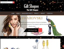 Tablet Screenshot of giftshopee.net